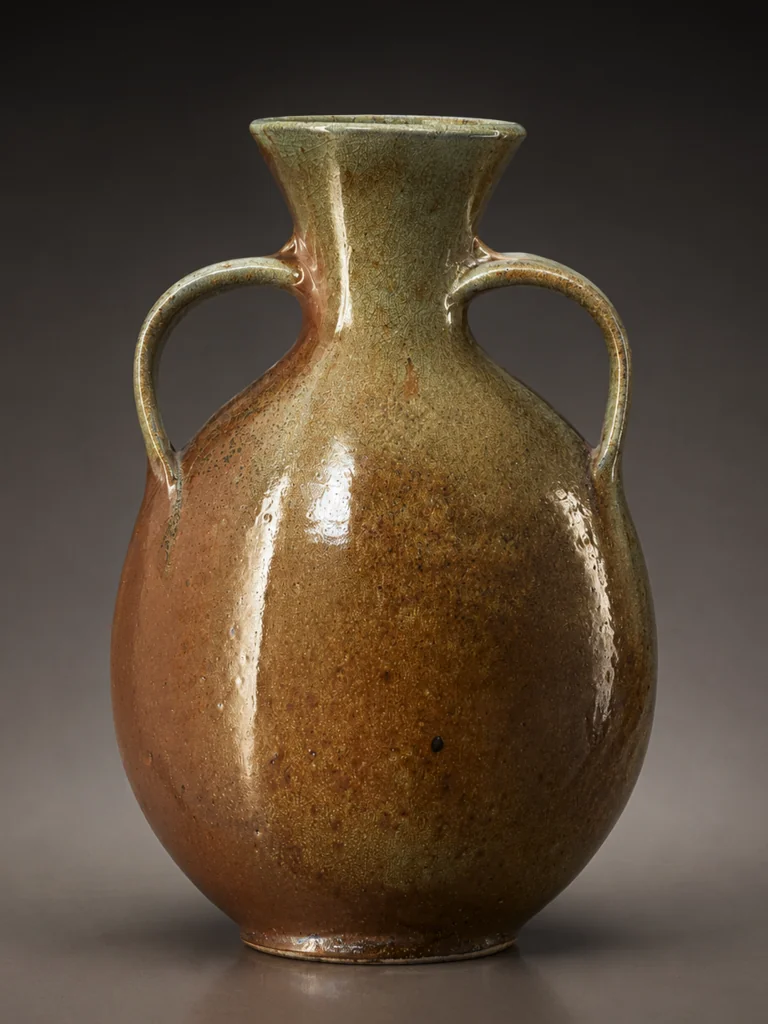 Two-handled vase