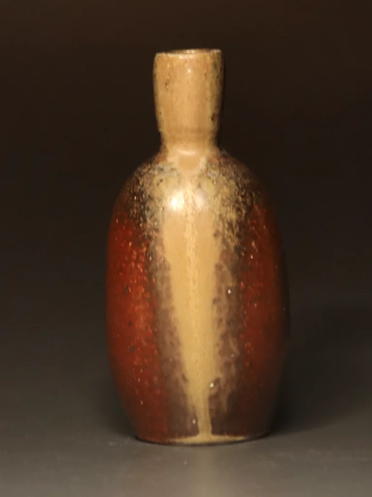 Tall wood-fired vase