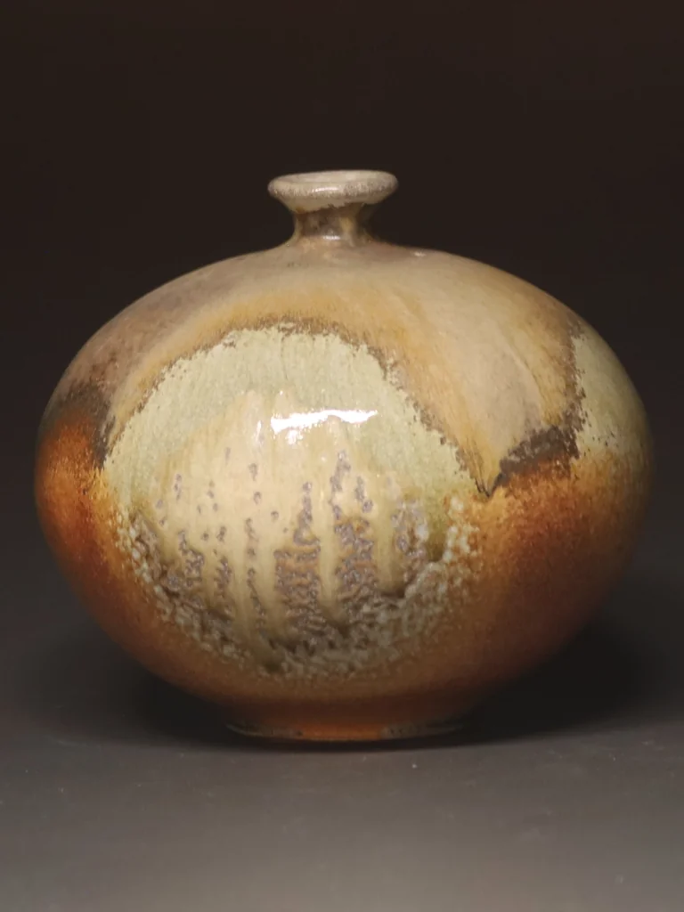 Wood-fired vase