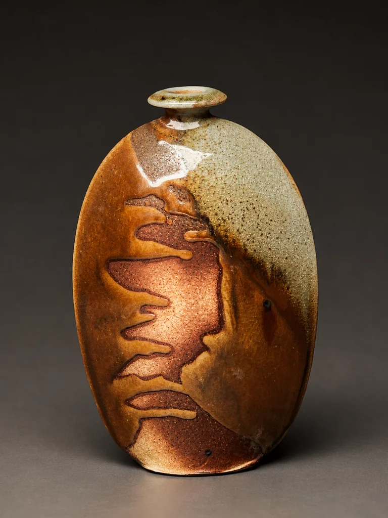 Wood-fired vase